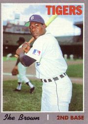 1970 Topps Baseball Cards      152     Ike Brown RC